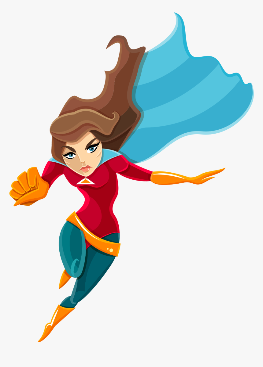 Third Party Databases - Superwoman Vector Free, HD Png Download, Free Download