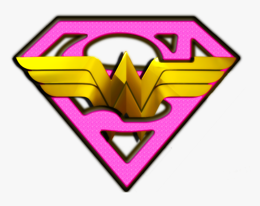 Pink Wonder Woman Logo, HD Png Download, Free Download