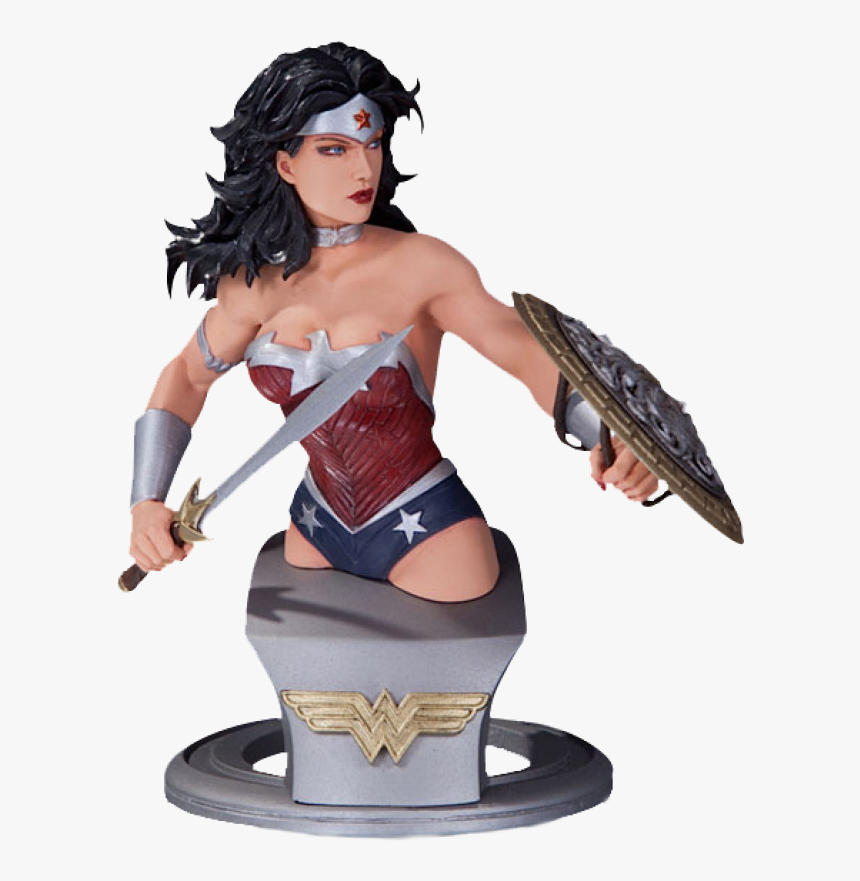 Dc Super Heroes - Wonder Womqn Statue, HD Png Download, Free Download