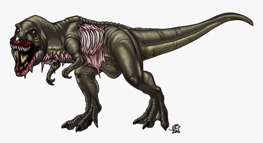 Zombie T Rex Png , Transparent Cartoons - Zombie T Rex 5e, Png Download, Free Download