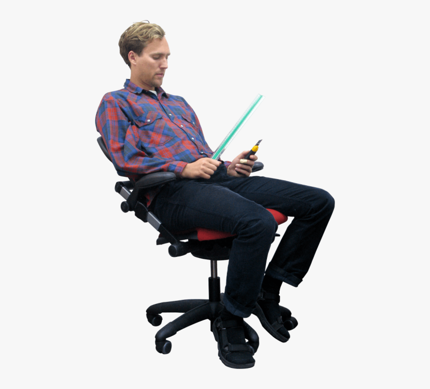 Free Png Sitting Architect Png Images Transparent - Person Sitting At Desk, Png Download, Free Download