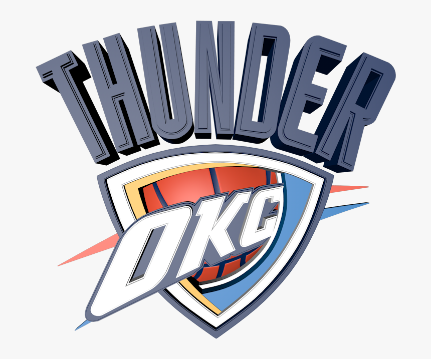 Oklahoma City Thunder Png Transparent Images - #6 Oklahoma City Nba, Png Download, Free Download