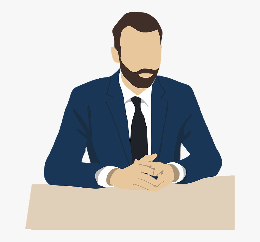 Business, Man, Guy, Desk, Work, Job, Corporate, Suit - Businessperson, HD Png Download, Free Download