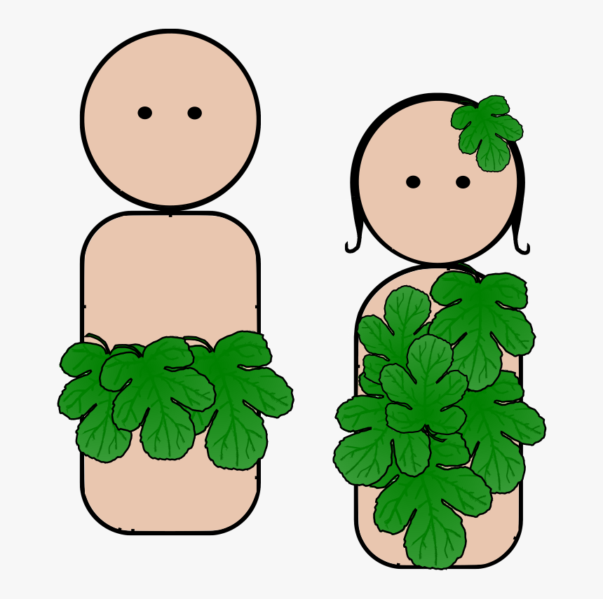 Cartoon Adam And Eve Clipart , Png Download - Eve Clipart, Transparent Png, Free Download