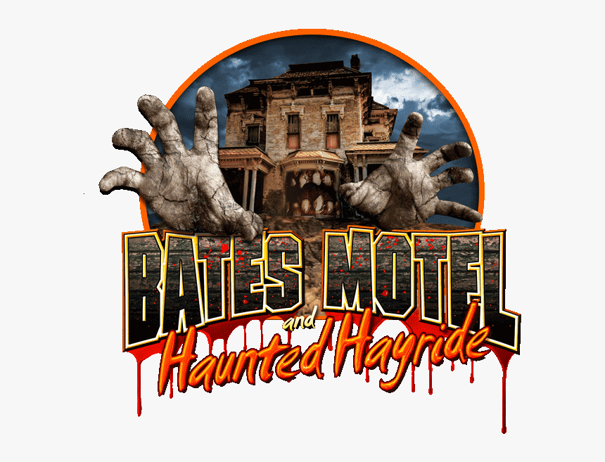 The Bates Motel - Bates Motel And Haunted Hayride Logo, HD Png Download, Free Download