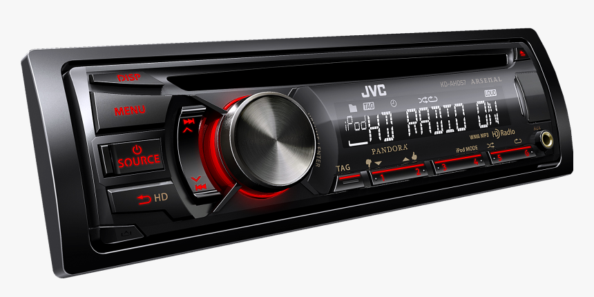 Transparent Car Radio Png - Jvc Usb Car Stereo, Png Download, Free Download