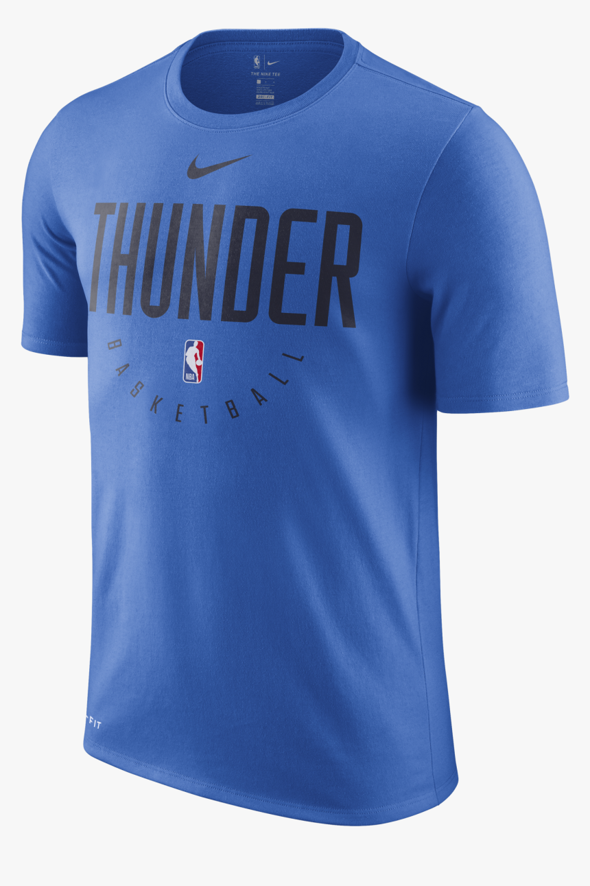 Nike Nba Oklahoma City Thunder Dry Tee - T Shirt Orlando Magic, HD Png Download, Free Download