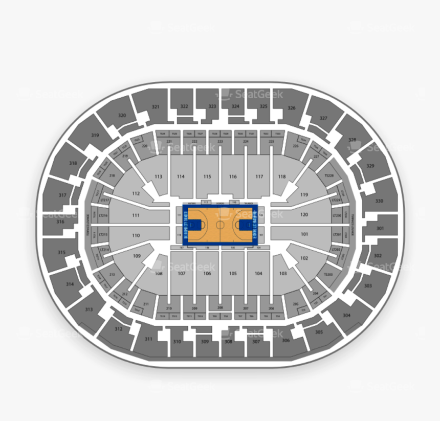 Section 114 Row D At Chesapeake Arena, HD Png Download, Free Download