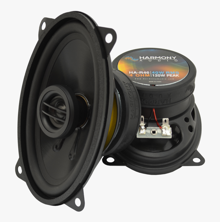 Harmony Audio Ha-r46 Car Stereo Rhythm Series 120 Watt - 1999 Chevy Silverado Speaker Size, HD Png Download, Free Download