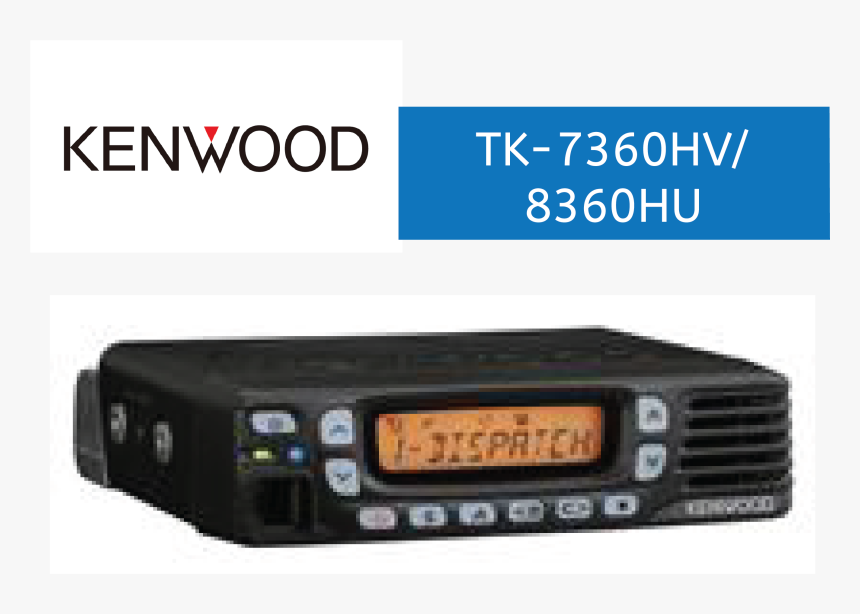 Kenwood Tk7360hv In Car Radio - Kenwood Nx 820, HD Png Download, Free Download