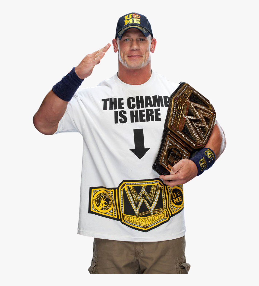 John Cena Png - John Cena Wwe Champion 2013, Transparent Png, Free Download