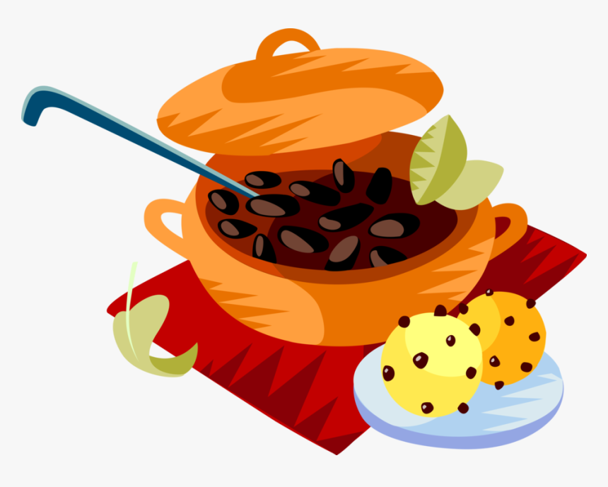 Vector Illustration Of Feijoada, Brazilian National - Feijoada Clipart, HD Png Download, Free Download