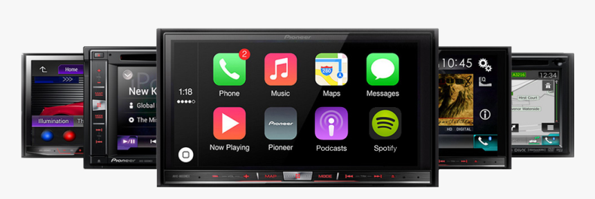 Pioneer Avh X8700bt Carplay, HD Png Download, Free Download