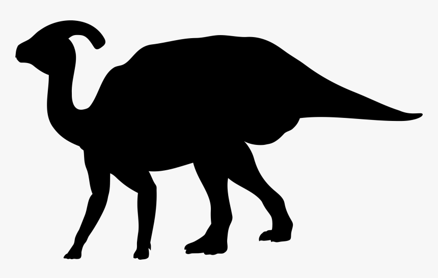 Clip Art Portable Network Graphics Silhouette Dinosaur - Clipart Dinosaur Silhouette, HD Png Download, Free Download