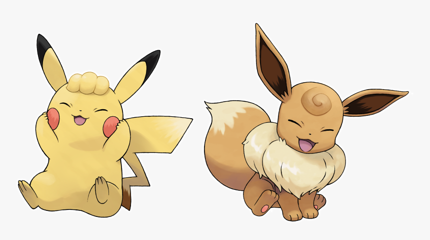 Pokemon Let's Go Eevee Hairstyles, HD Png Download, Free Download