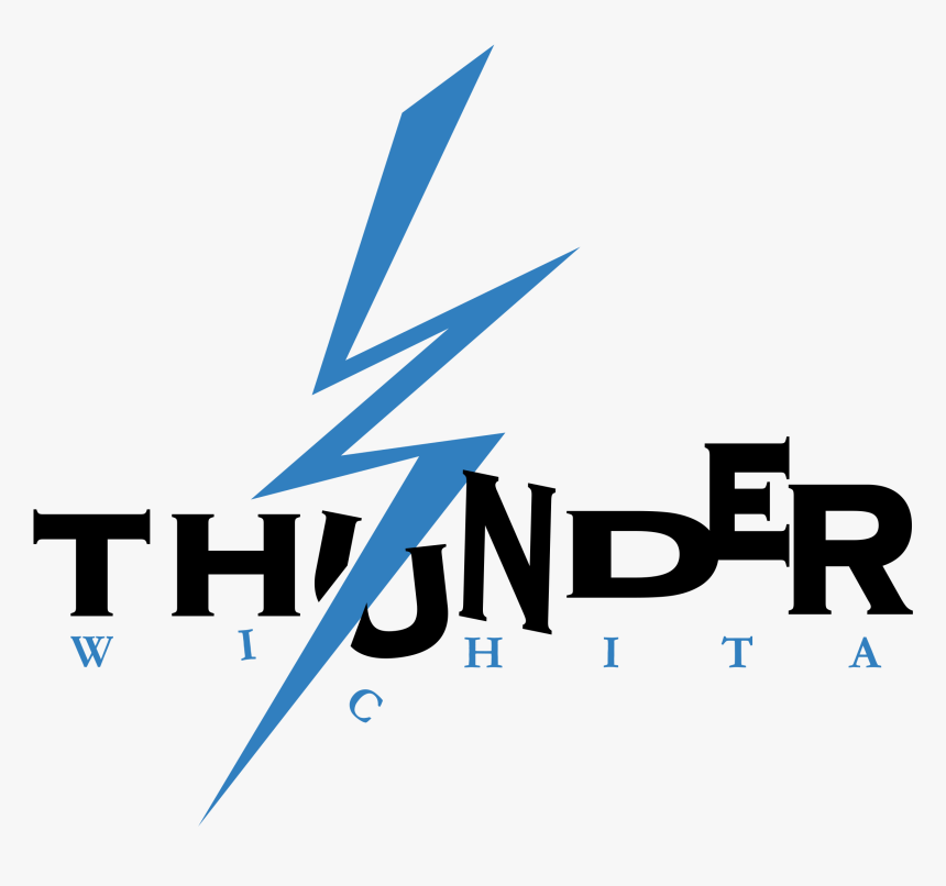 Wichita Thunder Logo Png Transparent &amp Svg Vector, Png Download, Free Download