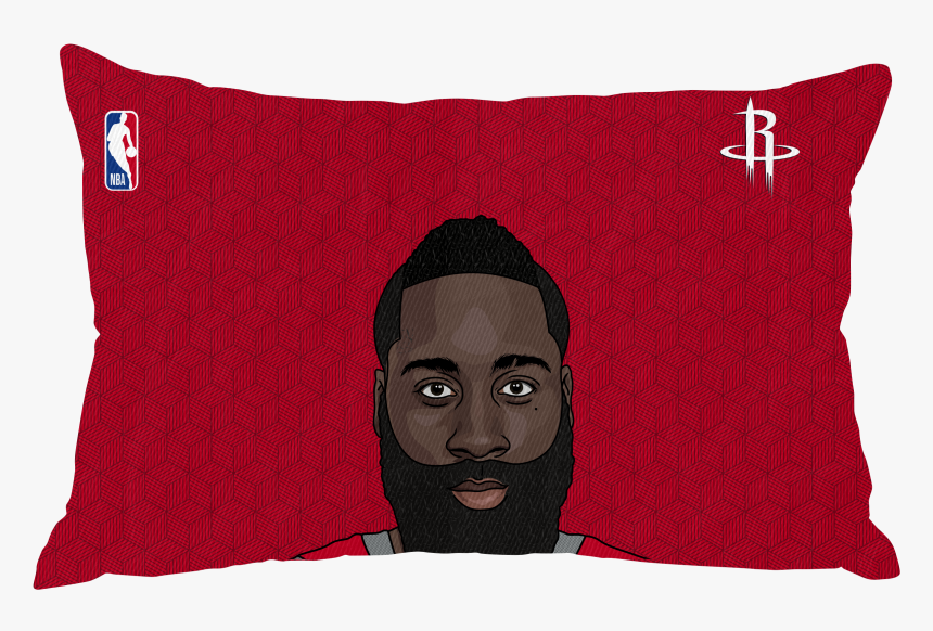 James Harden Pillow Case Face - Cushion, HD Png Download, Free Download