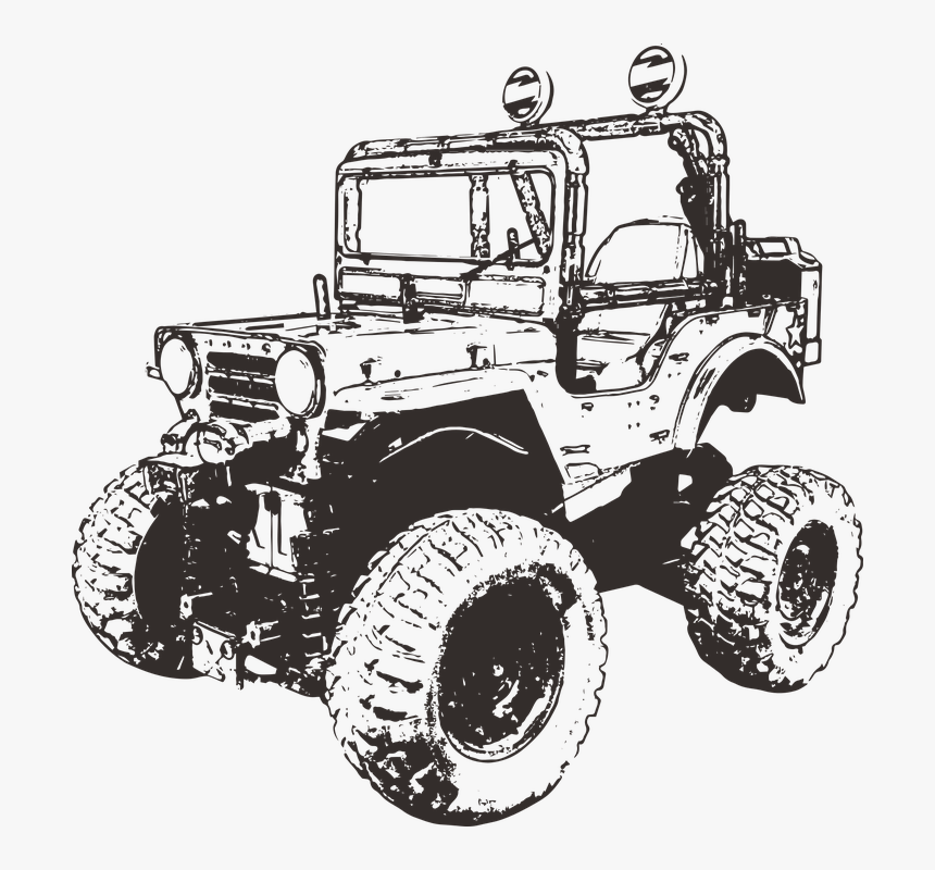 Four-wheeler, Automotive, Old Car, Outdoors, Jeep - Jeep Cj, HD Png Download, Free Download
