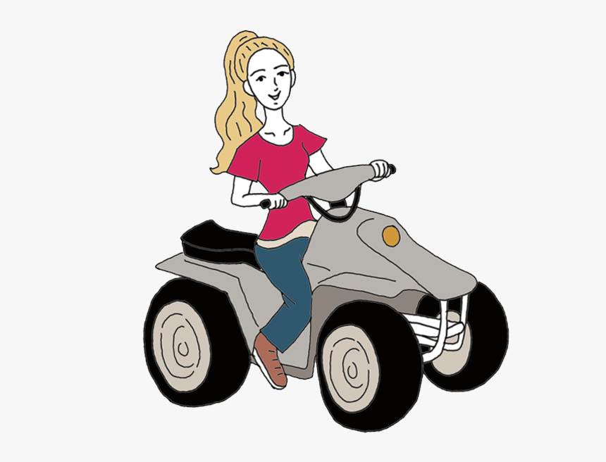 Clipart Freeuse Download Clipart Atv 4 Wheeler - Riding Quad Bike Clipart, ...