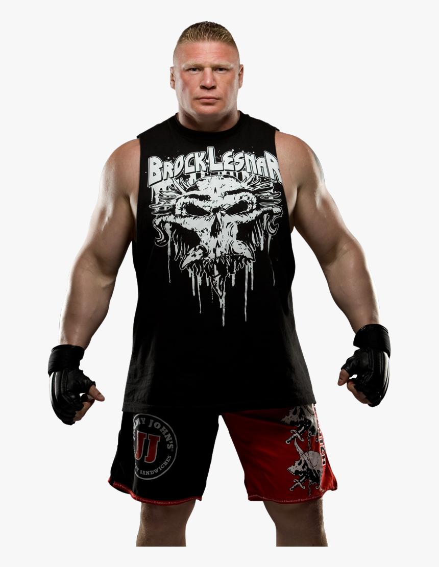 Brock Lesnar Transparent Png - Brock Lesnar Sleeveless Shirt, Png Download, Free Download