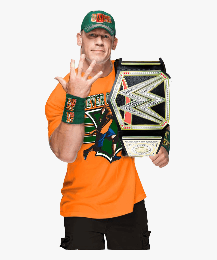 John Cena As Whc Champ By Dhillon08 - John Cena Wallpaper 2016, HD Png Download, Free Download