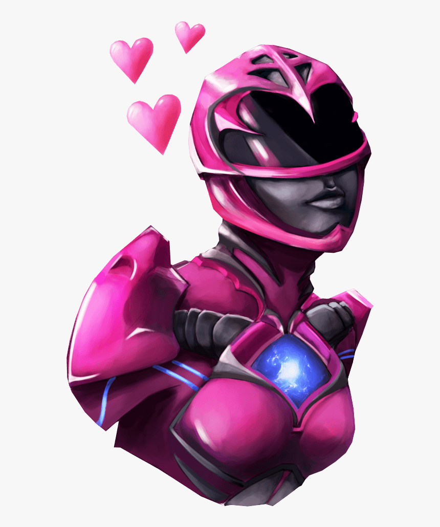 Pink Power Ranger Sticker - Stickers Power Rangers Whatsapp, HD Png Download, Free Download