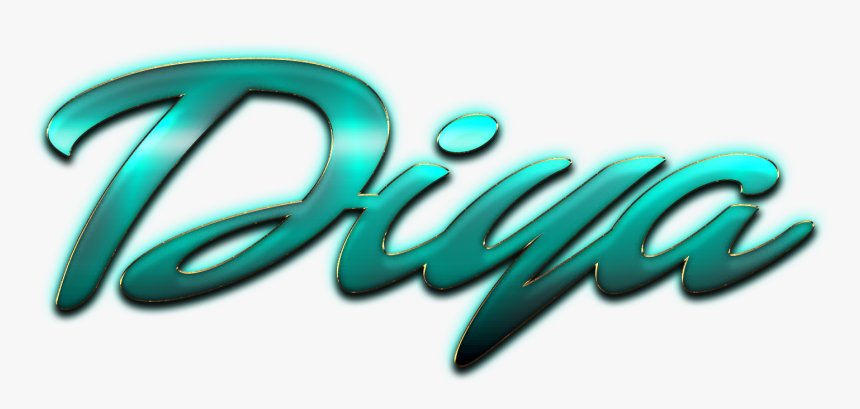 Diya Name Logo Bokeh Png - Diya Name, Transparent Png, Free Download