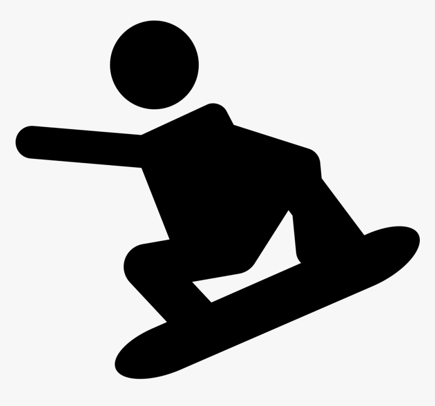 Svg Library Library 4 Wheeler Clipart - Snowboard Icono Png, Transparent Png, Free Download