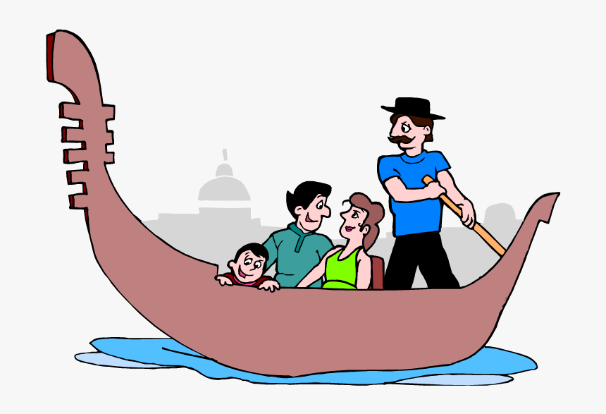 Venice Gondola Clip Art - Gondola Clipart, HD Png Download, Free Download
