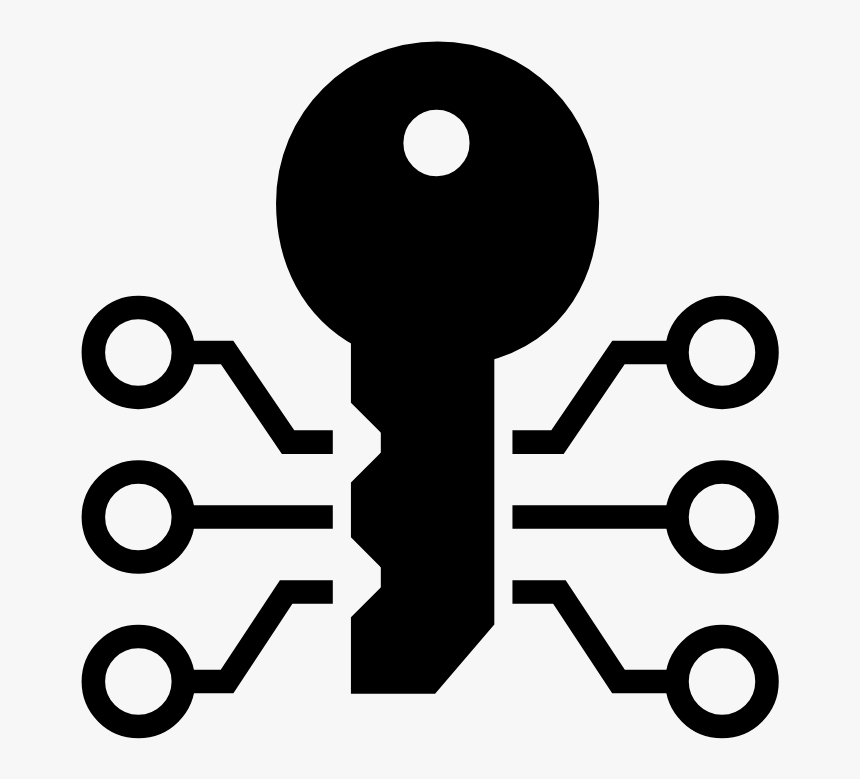 Smart Protect - Png Electronic Key Icon, Transparent Png, Free Download