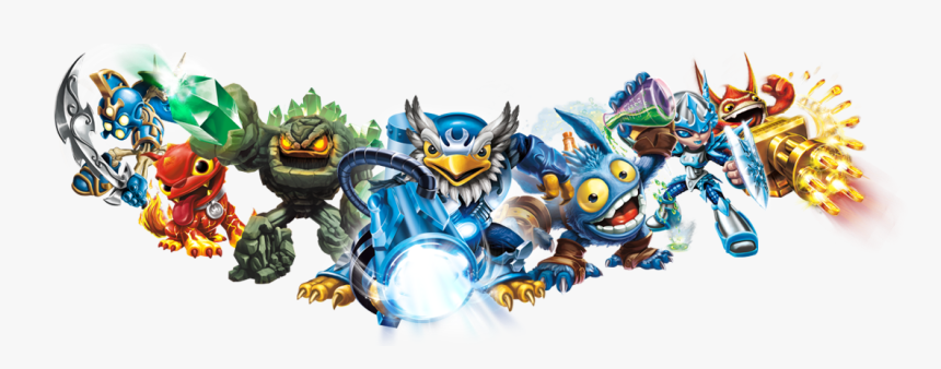 Skylanders Header - Skylanders Characters Clip Art, HD Png Download, Free Download