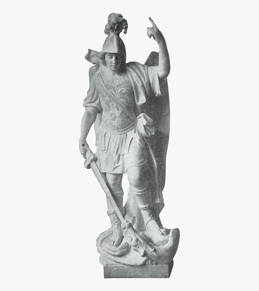 Michael Archangel Marble Statue - Statue, HD Png Download, Free Download