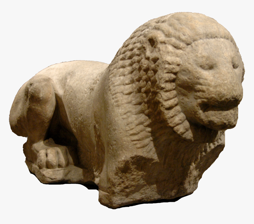 Funerary Lion Louvre Ma2790 - Ancient Marble Lion Louvre, HD Png Download, Free Download
