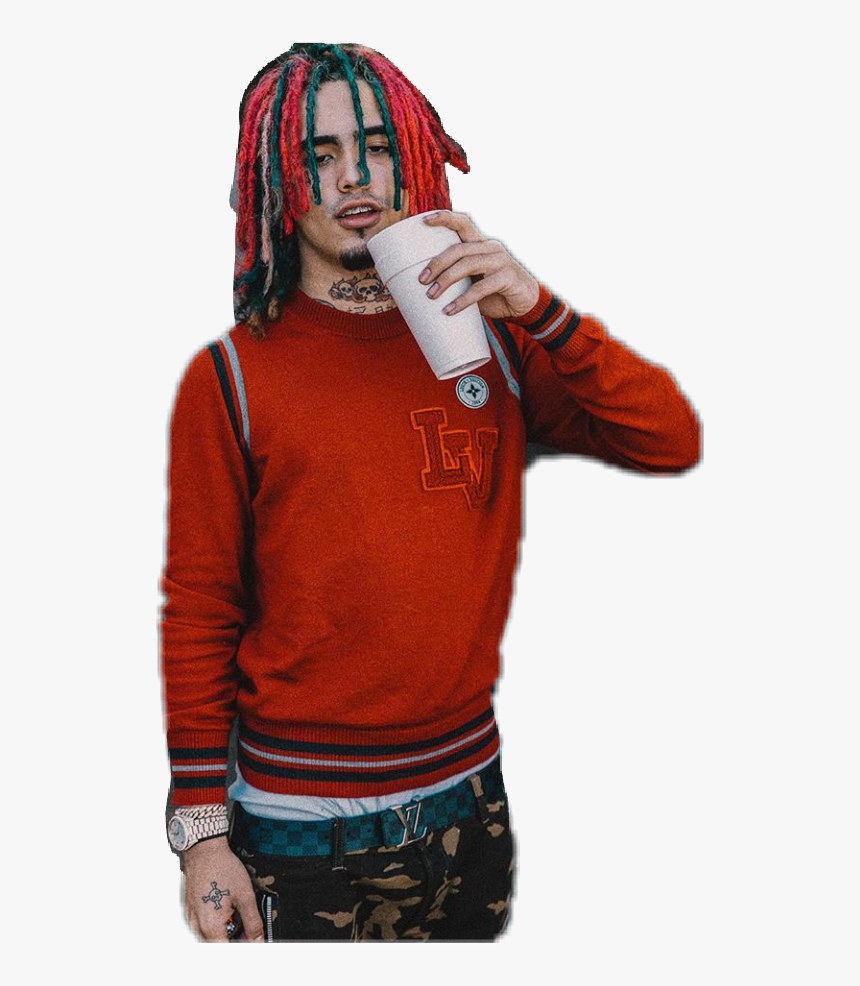 #lilpump#lilpumpjetski #lil #pump #esketittt - Lil Pump Sipping Lean, HD Png Download, Free Download