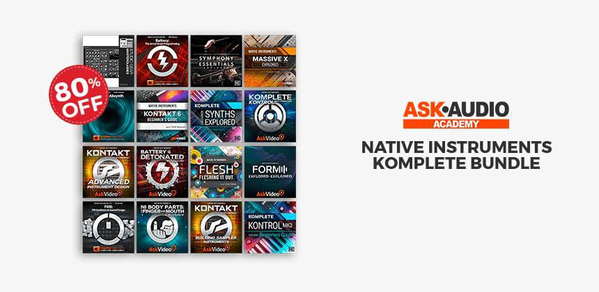 Ask Audio Academy Komplete Bundle - Ask Audio, HD Png Download, Free Download