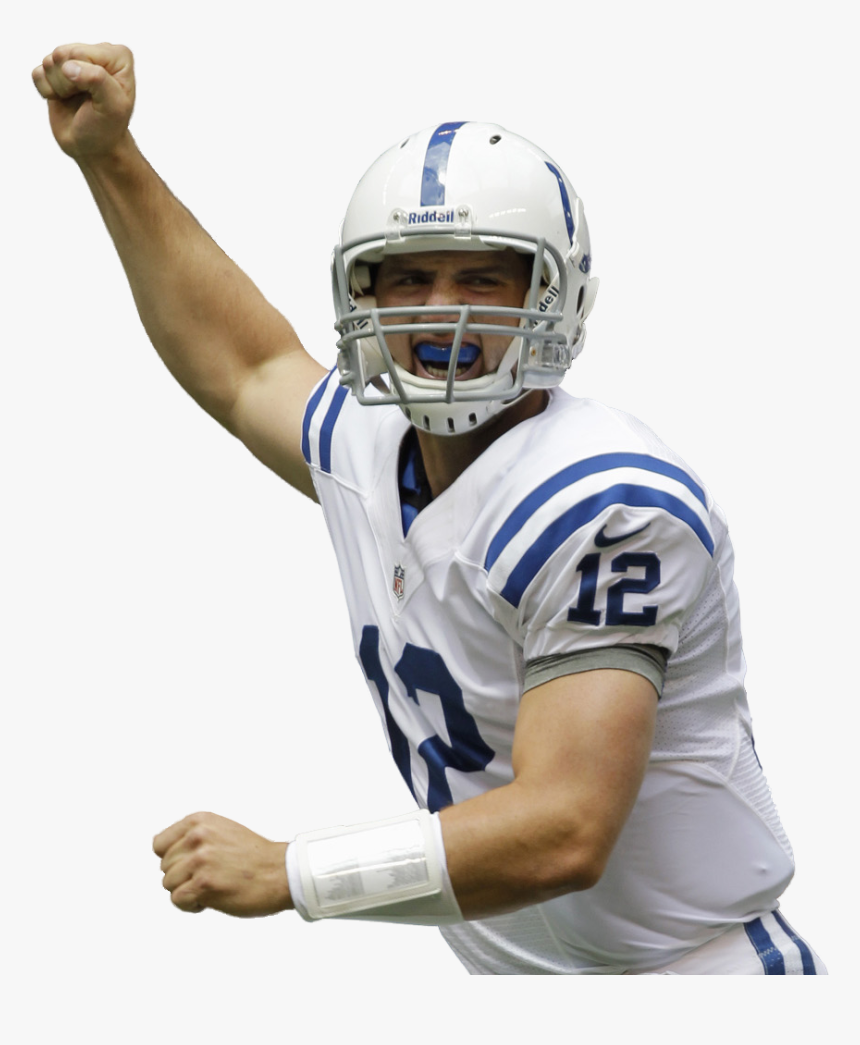 Andrew Luck Png - Nfl Player White Background, Transparent Png, Free Download