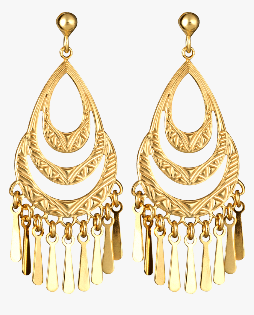 Free Png Jewellery - Aretes De Oro Png, Transparent Png, Free Download