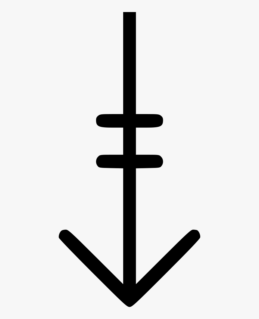 Down Simple Equal - Cross, HD Png Download, Free Download