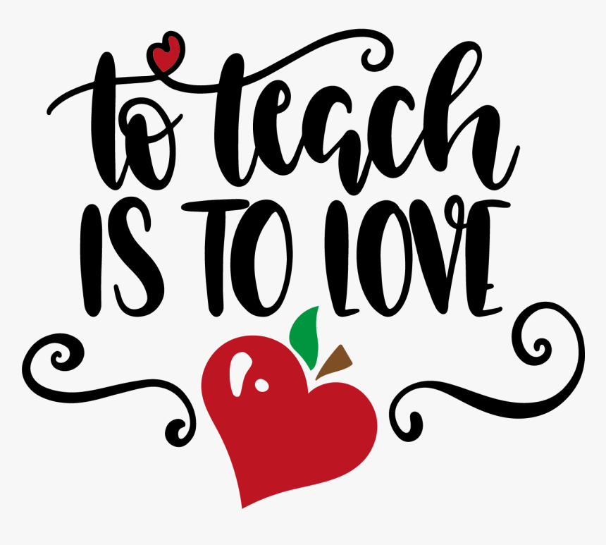 Teach Love Inspire Free Svg, HD Png Download, Free Download