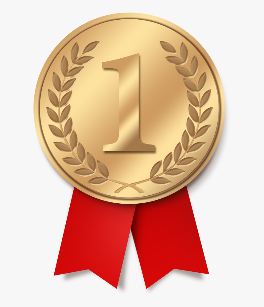 Free Vector Gold Medal, HD Png Download - kindpng