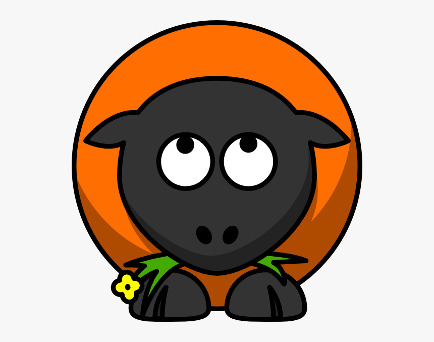 Fat Cartoon Sheep, HD Png Download, Free Download