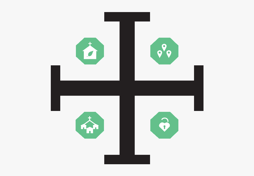 New Room Society Cross - Jerusalem Cross, HD Png Download, Free Download