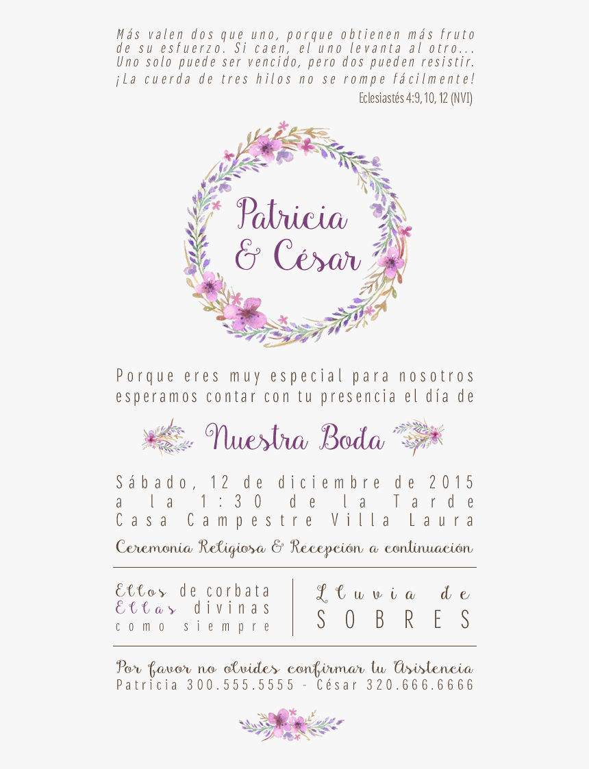 Invitaciones De Boda Religioso, HD Png Download, Free Download