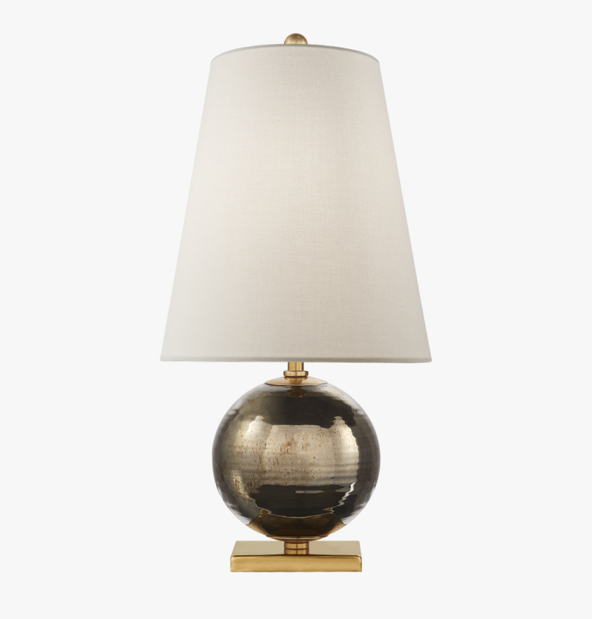 Corbin Mini Accent Lamp In Black Pearl With Crea - Mini Lamps, HD Png Download, Free Download