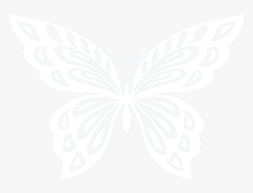 Mariposa Blanca Vector Png, Transparent Png, Free Download