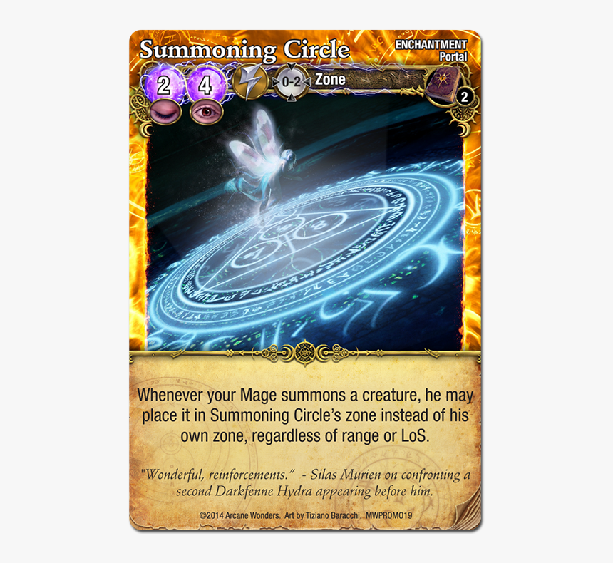 Mage Wars Summoning Circle, HD Png Download, Free Download