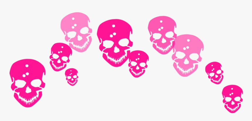 Calavera, Overlay, And Pink Image - Pink Overlays Png, Transparent Png, Free Download