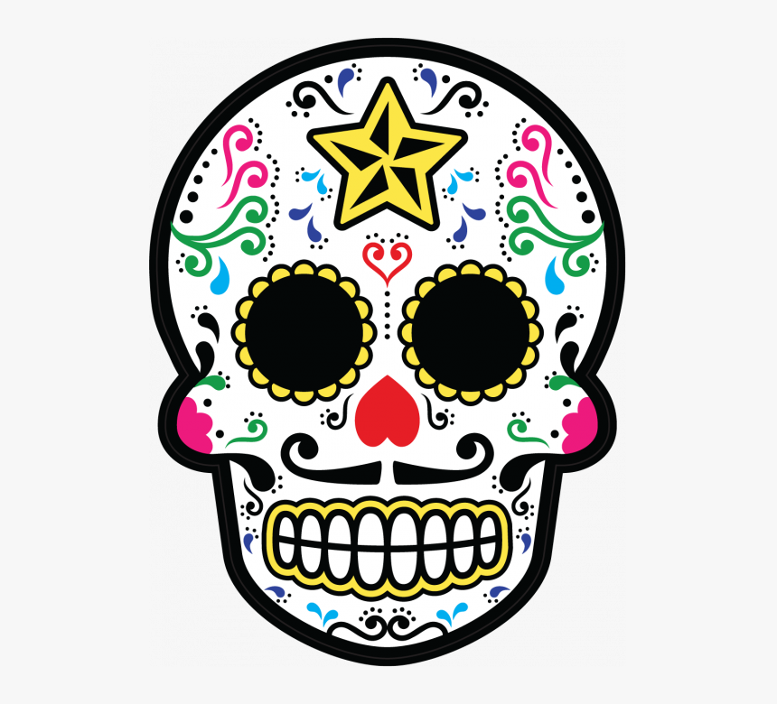 Transparent Dia De Los Muertos Banner Clipart - Dibujos De Calaveras Mexicanas, HD Png Download, Free Download