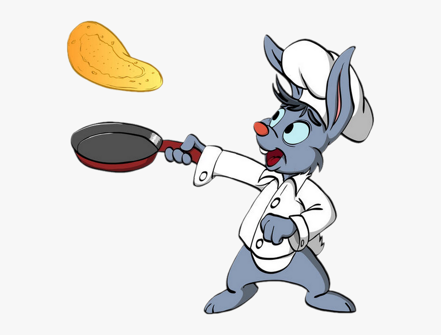 Cuisinier Png, Lapin, Crêpes Party - Cat Cooking Pancakes Chef Cartoon, Transparent Png, Free Download