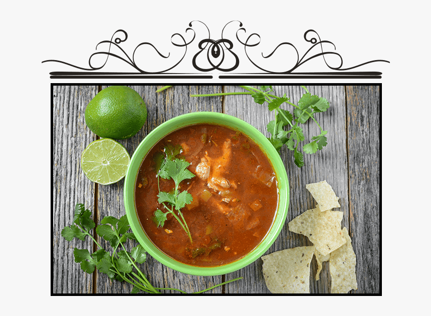 Tortilla Soup With Chips - Tortilla Soup, HD Png Download, Free Download